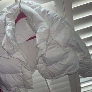 lululemon athletica White Puffer Jacket